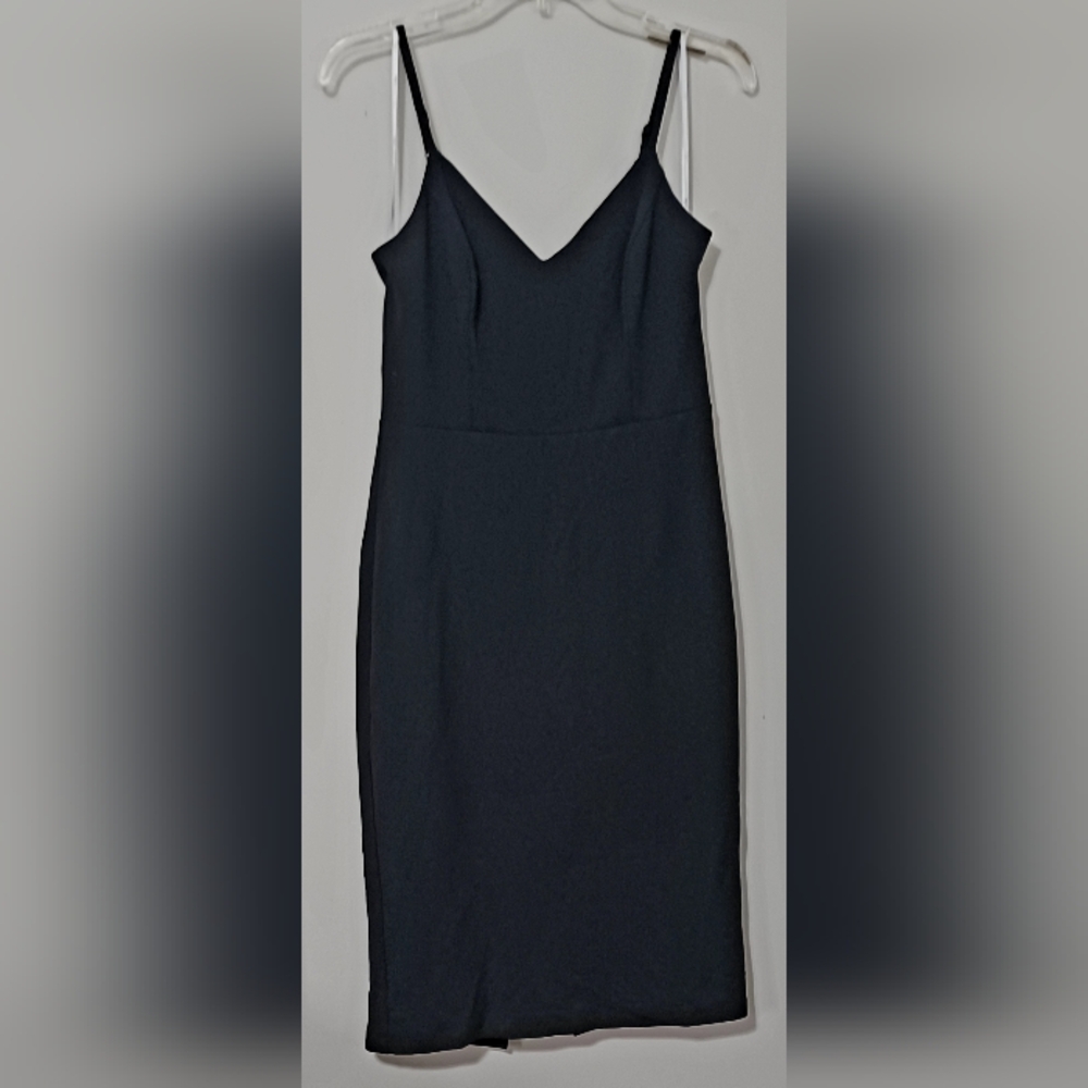 Lulus Maxi Elegant Black Dress W/ Spaghetti Strap  Dress. NW0T. Size Medium